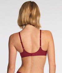 Baseline Wire Free T-Shirt Bra: Cabernet