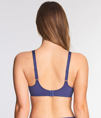 Visual Effects Minimizer Bra: Deep Cobalt