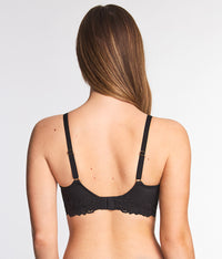 Perfectly Aligned Minimizer Bra: Black