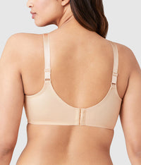 Bodysuede Ultra Full Figure Seamless Underwire Bra: Sand