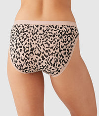 Understated Cotton Bikini: Cheetah