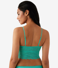 Inspired Eyelet Bralette: Water Garden