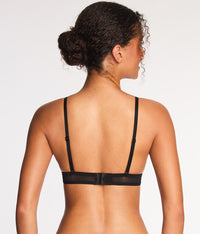 Full Transparency Bralette: Rose Smoke