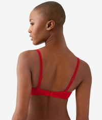 It's On Underwire Bra: Savvy Red