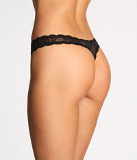 Effortlessly Lace Thong: Night