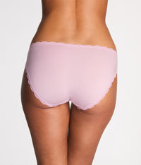Inspired Eyelet Bikini: Dusk Pink