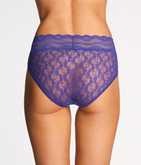 Lace Kiss Hi Leg: Spectrum Blue