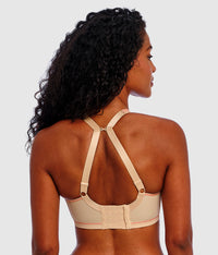Freya Sonic Sport Underwire Spacer Bra: Nude