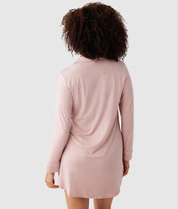 Lease to Lounge Sleepshirt: Blush Pink