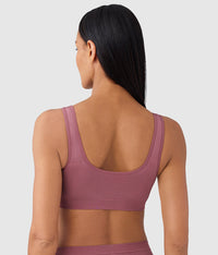 B-Smooth® Wire Free Bralette: Rose Brown