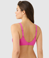Perfect Primer Full Figure Underwire Bra: Wild Azalea