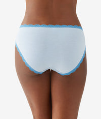Inspired Eyelet Bikini: Dream Blue