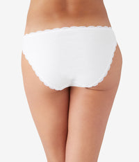 Inspired Eyelet Bikini: White