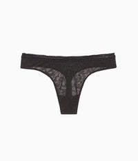 Etched in Style Thong: Night