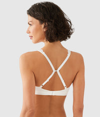 Embrace Lace® Wire Free Bralette: Delicious White