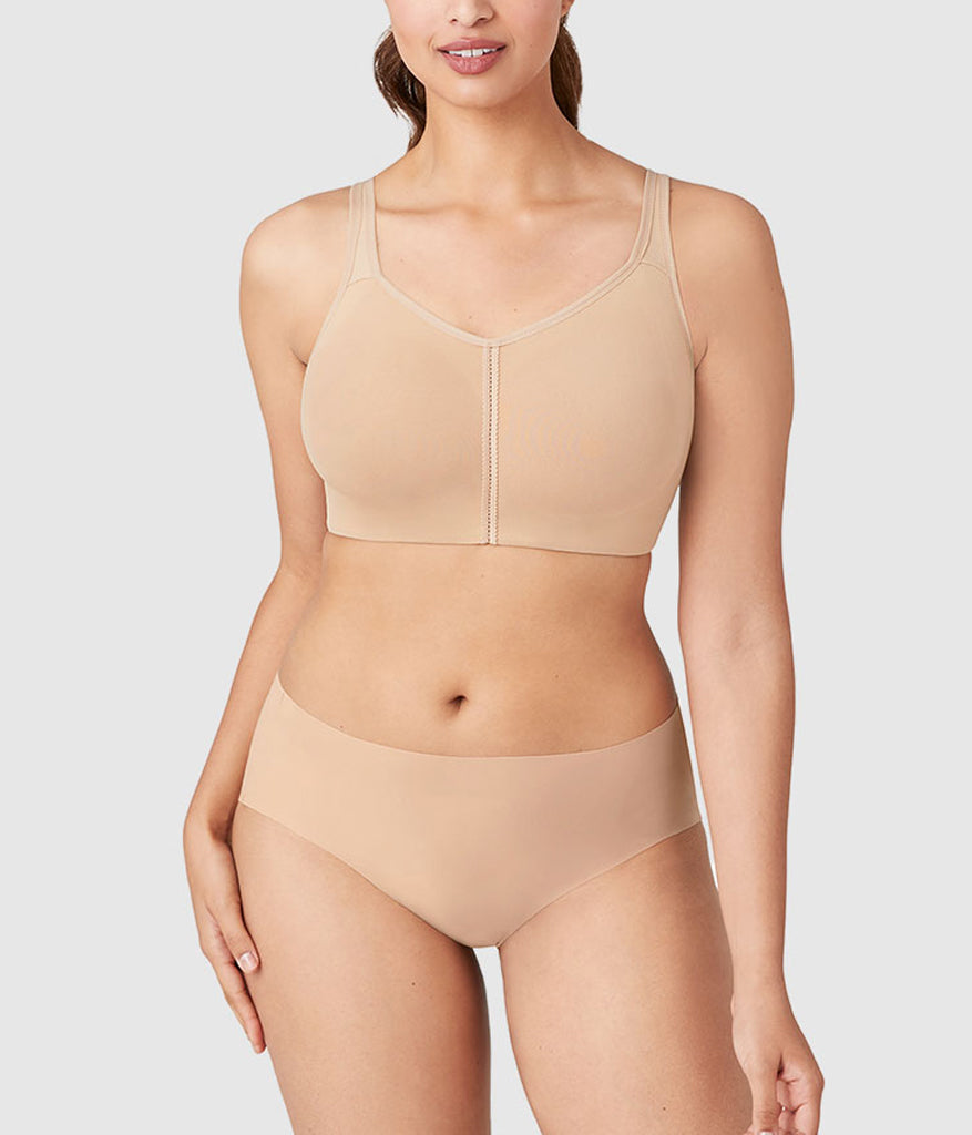 Casual Beauty Wire Free Bra: Toast – Wacoal Casual Beauty Wire Free Bra: Toast – Wacoal