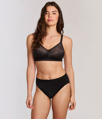 Back Appeal® Wire Free Bra: Black