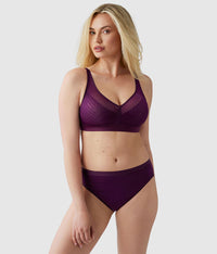 Elevated Allure Wire Free Bra: Winter Bloom