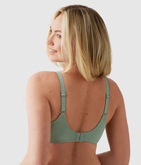 Back Appeal® Underwire Bra: Iceberg Green