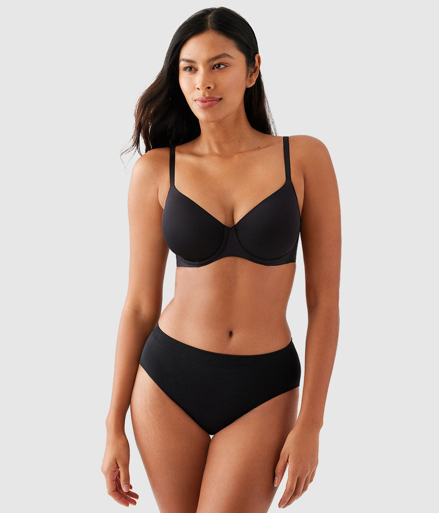 Sleek Standard Underwire Bra: Black – Wacoal