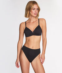 Baseline Wire Free T-Shirt Bra: Black