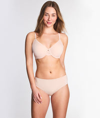 Perfectly Aligned Minimizer Bra: Rose Dust