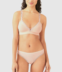Innocence Bralette: Rose Smoke