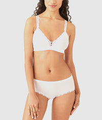 Innocence Bralette: White