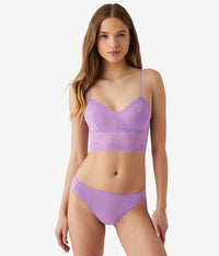 Inspired Eyelet Bralette: Orchid Mist