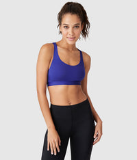 b.active Sport Crop: Bel Air Blue