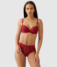 It's On Underwire Bra: Biking Red