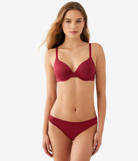 Future Foundation T-Shirt Bra: Rhubarb