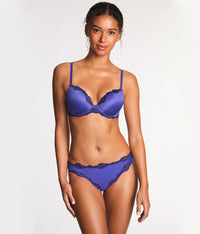 Future Foundation with Lace T-Shirt Bra: Spectrum Blue
