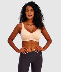 Freya Sonic Sport Underwire Spacer Bra: Nude