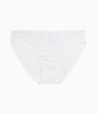 Embrace Lace® Bikini: Delicious White