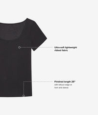 Soft Set Short Sleeve T-Shirt: Black