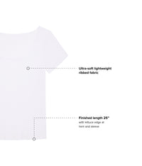 Soft Set Short Sleeve T-Shirt: White