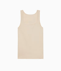 Understated Cotton Tank: Sand