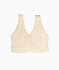 B-Smooth® Wire Free Bralette: Sand