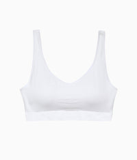Feeling Flexible Bralette: White