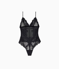 Vivid Attraction Bodysuit: Black