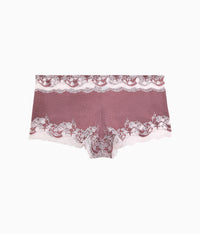 Modern Affair Boyshort: Rose Brown/Cradle Pink