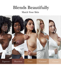 Nippies Adhesive Nipple Covers - Extra Coverage: Coco