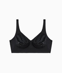 Inside Job™  Wire Free Bra: Black