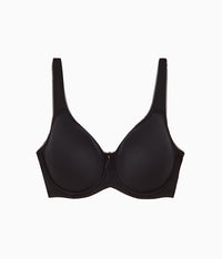 Basic Beauty Spacer Underwire T-Shirt Bra: Black