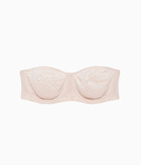 Visual Effects Strapless Minimizer Bra: Sand