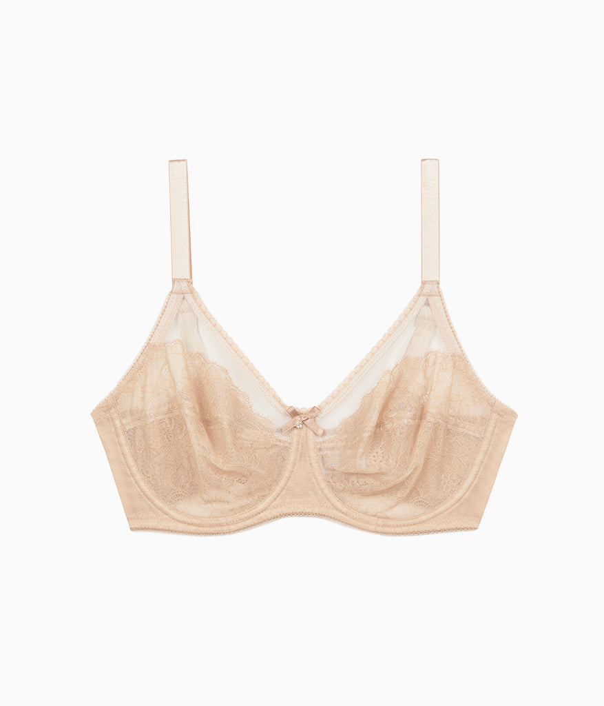 Wacoal - Erika♡ Retro Chic Full Figure Underwire Bra: Toast – Wacoal