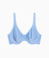 Basic Beauty Full Figure Seamless Underwire Bra: Bel Air Blue