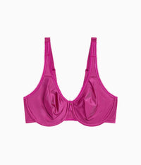 Basic Beauty Full Figure Seamless Underwire Bra: Berry Fizz