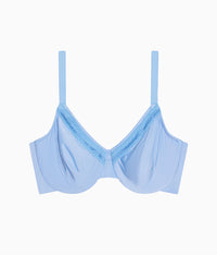 Perfect Primer Full Figure Underwire Bra: Bel Air Blue
